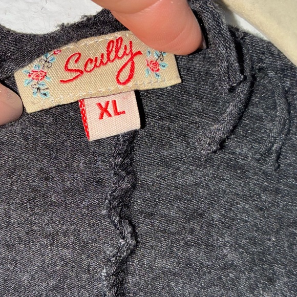 SCULLY SOUTHWESTERN EMBROIDERED TRIBAL PONCHO , XL - Picture 4 of 6